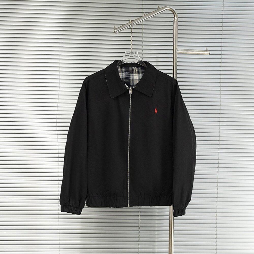 Ralph Lauren Black Zip-Up Jacket